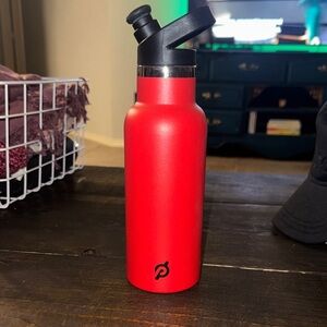 Peloton Red Stainless Steel Water Bottle